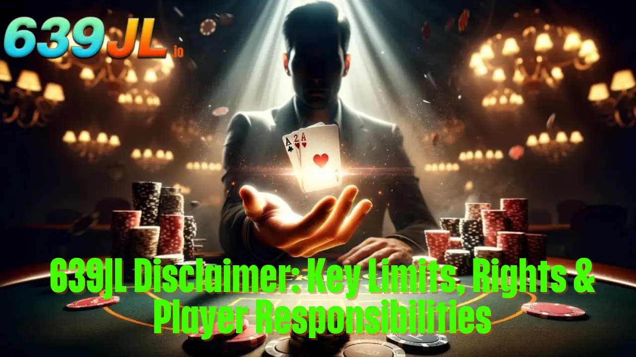 639JL Disclaimer: Key Limits, Rights & Player Responsibilities