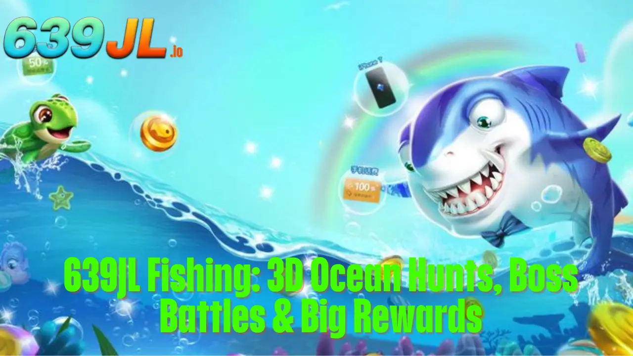 639JL Fishing: 3D Ocean Hunts, Boss Battles & Big Rewards