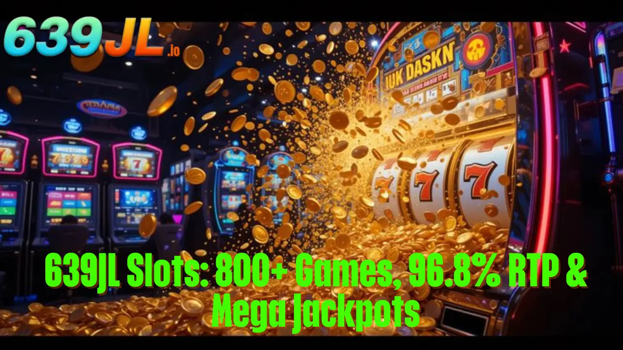 639JL Slots: 800+ Games, 96.8% RTP & Mega Jackpots
